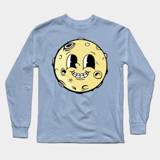 Cartoon Moon Long Sleeve T-Shirt